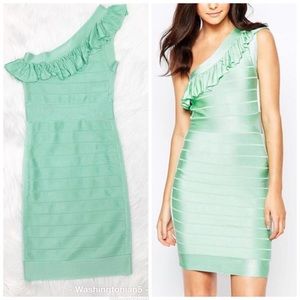 French Connection Miami Spotlight Asymmetric Dress